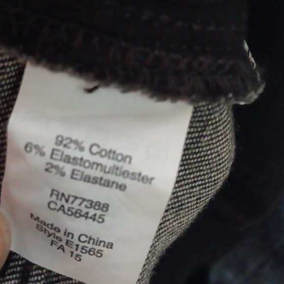 Womens Madewell 25 high riser skinny black wash heans - Picture 5 of 7